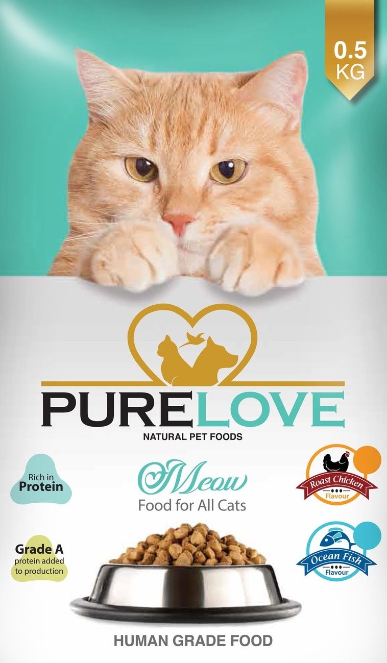 PureLove Meow For All Cats 500G Chicken