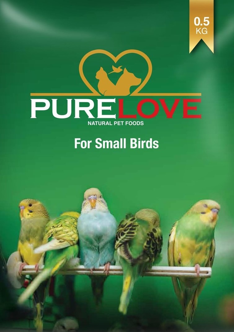 Pure Love Foods for Small Birds 500 G All Natural Ingredients