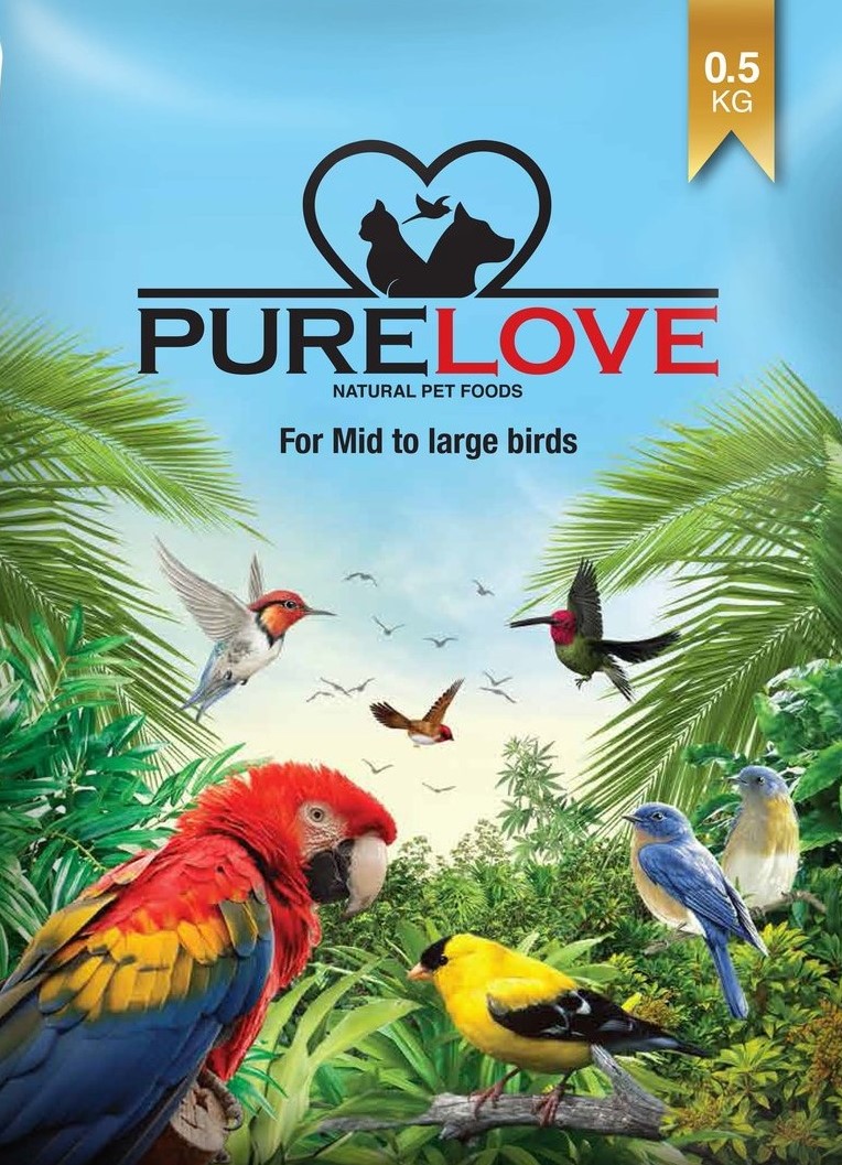 Pure Love for Big Birds 500g All Natural Ingredients