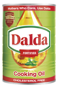 Dalda Cooking Oil Fortified 5.0 Ltr Tin