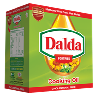 Dalda Cooking Oil Fortified Pouch  (1 Ltr X 5)